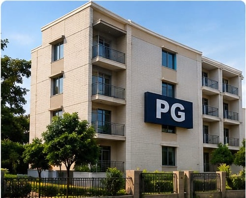Security guard at a PG building